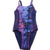 Jaked Costume Donna 2XS Abito Elasticizzato con Motivo Logo Blu
