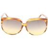 CELINE Occhiali da sole CELINE 40048F 56B plastica marrone NUOVI donna