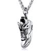 U7 Collana Uomo Ciondolo Sportiva Scarpa Collana Uomo Acciaio Inossidabile Gioiello Sportivo Giocatore Pallacanestro Rapper Ragazzo Idee Regalo per Bambino Maschile