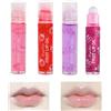 Elitecran 4 Pezzi Roll On Lip Gloss Set, Frutta Sapore Lucidalabbra Al Gusto, Trasparente Olio Labbra Idratante a Lunga Durata, Glitter Rossetto Liquido, Lip Balm Cura Delle Labbra per Lunga Tenuta