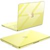 BlueSwan Cover Compatibile con 2026 MacBook Neo 13 Pollici con Chip (A3404) A18 Pro e display 13 Liquid Retina, Guscio rigido in Plastica, Custodia Protettiva per Laptop Mac - Giallo agrume