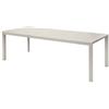 Greenwood Tavolo Naxos In Alluminio 160/240×90 Creta Allungabile di Moia
