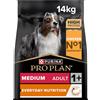 PURINA PRO PLAN Everyday Nutrition Crocchette per Cani Adulti, Cibo Secco per Cani di Taglia Media con Pollo, 1 Confezione da 14 kg