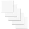 AvoDovA 5PCS Tele per Pittura in Cotone, 10 * 10cm Telaio Con Tela per Pittori, D'artista Intelaiate, Cartonate per Dipingere, Pannello di Pittura A Olio Cavalletto
