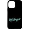 US States United States USA Country Amer Custodia per iPhone 13 Pro Max Michigan Stato americano America USA Paese