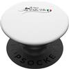 Souvenir Shirt Cuore Bandiera Roma Italia Colori Dolce Love Celebration la Vita PopSockets PopGrip Adesivo