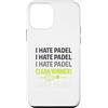 Padel Court Vibes Funny Sport Quotes Custodia per iPhone 12 mini Spiritoso Giocatore di Padel Hobby Sport Citazione