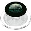 KAEDAM Gifts: Idaho: Sun Valley Sun Valley Idaho USA Montagne Alba Alce Novità Souvenir PopSockets PopGrip per MagSafe