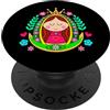 Reina de México Nuestra Señora de Guadal Patrona de México Guadalupana Virgen Reina de la Hispanidad PopSockets PopGrip Adesivo