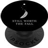 Dark Academia Reader Minimal Wing Philos La mitologia greca di Icaro vola troppo vicino alla tragedia greca PopSockets PopGrip Adesivo
