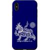 Thailandia Tatuaggio Yantra Custodia per iPhone XS Max Sak Yant Tatuaggio Singha Leone Yantra Thailandia Ki Lane
