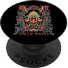 Hannya Oni By Tokyo-Waves Maschera giapponese del diavolo Hannya giapponese Oni Maschera Yokai Oni PopSockets PopGrip Adesivo