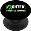 Green Ribbon - Lyme Disease Awareness Ap Combattente della malattia di Lyme - consapevolezza della malattia di Lyme del nastro verde PopSockets PopGrip Adesivo