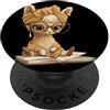 Smart Glasses Bow Headwrap Teacher Lover Carino bambino lama lettura libro amante alpaca animale grafica PopSockets PopGrip Adesivo