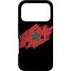 North African Heritage & Patriot Apparel Custodia per iPhone 17 Pro Bandiera del Marocco Distressed Grunge Grafica