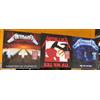 METALLICA Master of Puppets ,kill em all,ride thee lightening