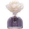 HYPNO CASA - Diffusore di Fragranza profumata per ambiente con fiore - 250ml (Orchidea nera)