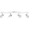 Philips LED Faretto Integrato Meranti, 4 Punti Luce, 35W, Bianco
