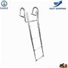 Trem Scaletta telescopica Inox 4 Gradini con corrimano per Barca Gommone plancette