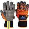 Portwest A726O4RXL Guanto Pro Acqua-Seal, Arancio/Grigio, XL