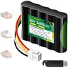 CITYORK Batteria da 20 V per Worx Landroid S300, S390m2, S Basic, S300i, S450i,