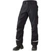 J.A.K. 160151B108 Serie 1601 65% poliestere/35% cotone, nero/grigio, 60 L (42/35