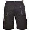 Portwest Bermuda Bicolore Texo, Colore: Nero, Taglia: XXL, TX14BKRXXL