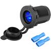 AOWINHIT Presa di Corrente Universale per Accendisigari per Auto, Moto e Barca 12 V con Luce LED Blu,Altre Altre Attrezzature elettroniche