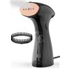 Blesgam Ferro da Stiro Verticale 1600W, 30s Riscaldamento Rapido, 25g/min Vapore, Stiratore Verticale, 2 in 1 Ferro da Stiro a Vapore, Serbatoio Dell'acqua Estraibile da 150ml, Nero
