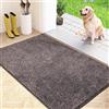 FCSDETAIL Zerbino Trappola Sporco, Tappetino Antiscivolo Lavabile in Lavatrice, Zerbino d'Ingresso con Microfibre Morbide Assorbenti per Cane, Ingresso, Porta e Corridoio