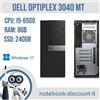 DELL Optiplex 3040 MT Cpu i5-6500 Ram 8gb SSD 240gb win11 Pro GRADO B
