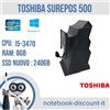 Toshiba SurePOS 500 Computer POS Cassa CPU i5-3470 8gb RAM DDR3 SSD NUOVO 240gb