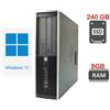 HP WINDOWS 11 HP COMPUTER ASSEMBLATO PC FISSO DESKTOP CORE i5 RAM 8GB SSD 240GB