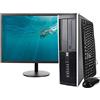 HP POSTAZIONE INFORMATICA BUNDLE PC 8GB RAM INTEL 500 HDD WINDOWS 10 MONITOR 22''