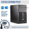 FUJITSU ESPRIMO P520 Core i7-4790 Ram 8gb SSD 240gb Win10 Computer PC GRADO B