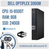 Dell Mini PC DELL Optiplex 3060M Cpu Intel i5-8500T Ram 8gb SSD 240gb Win11Pro Wi-Fi