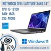 Dell Latitude 3440 Notebook 14" Cpu i5-1335u Ram 16gb SSD 480Gb Portatile