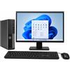 Intel POSTAZIONE SMART WORKING ONLINE INFORMATICA WINDOWS 11 OFFICE ORIGINALE SSD