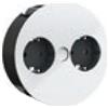 Bachmann Twist, 2 m, interno, metallo, plastica, bianca, 1 outlet CA, 42,5 mm
