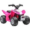 AIYAPLAY Quad Elettrico per Bambini 18-36 Mesi Velocità max 2.8 km/h
