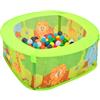 vidaXL Piscina con 300 Palline per Bambini 75x75x32 cm