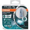 OSRAM COOL BLUE INTENSE H15, +20% più luminosa, fino a 3700K, lampada alogena, l
