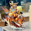✅Action Figure Goku Sayan 3 Dragon Ball Z Gothen Gohan 26cm Statua Da Collezione