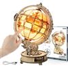ROKR Puzzle 3D in Legno Globo Luminoso Modellismo da Costruire Adulti Wooden Puz