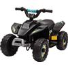 HOMCOM Quad Elettrico per Bambini 6V Velocità 2.8-4.6km/h Età 18-36 Mesi