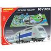 Mehano T111 Start-set Treno veloce TGV POS con plastico H0 1:87 modellismo