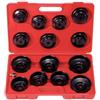 KS Tools 150.9320 3/8" Chiave p.filtro olio,a tazza,15 pz
