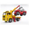 Bruder BRD02750 MAN TGA Camion Trasporto Jeep