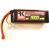 Radiokontrol YTO1044121PH4S Batteria LiPo 14,8V 4S 5000mAh 30C Dean modellismo