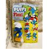 FLEXI PUFFO SMURF CEPPIRATTI PRIMI ANNI '80 NUOVISSIMO,VINTAGE
